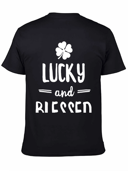 Lucky and Blessed Graphic T-Shirt