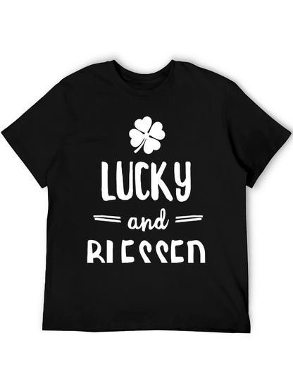 Lucky and Blessed Graphic T-Shirt