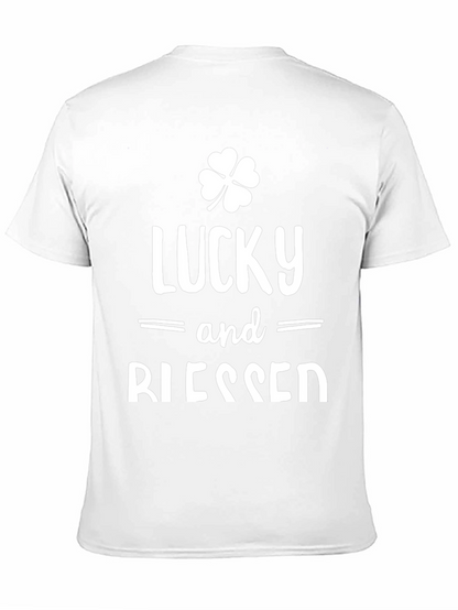 Lucky and Blessed Graphic T-Shirt