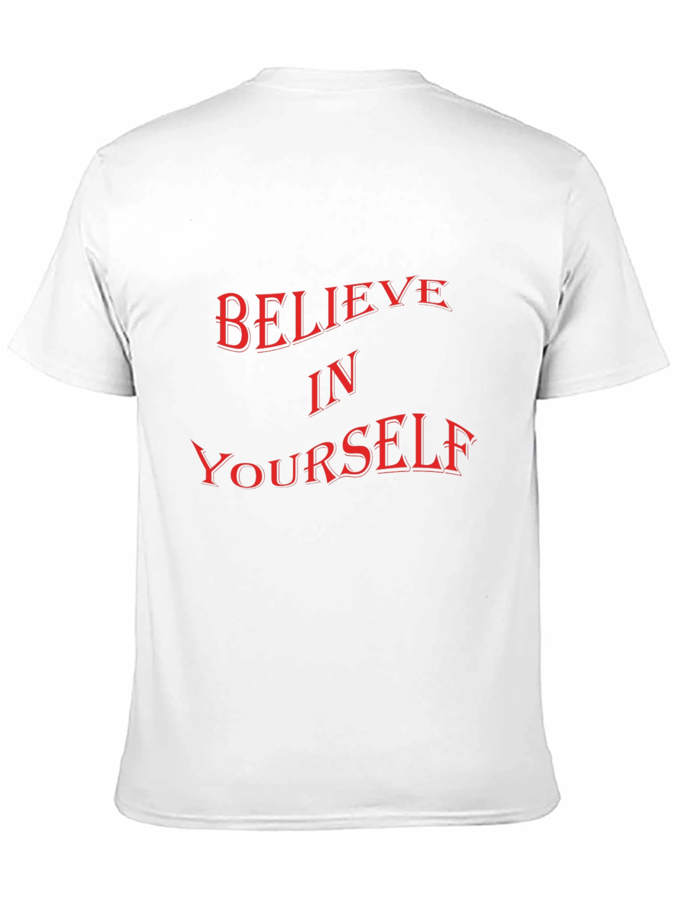 Believe In Yourself Graphic Tee - Black