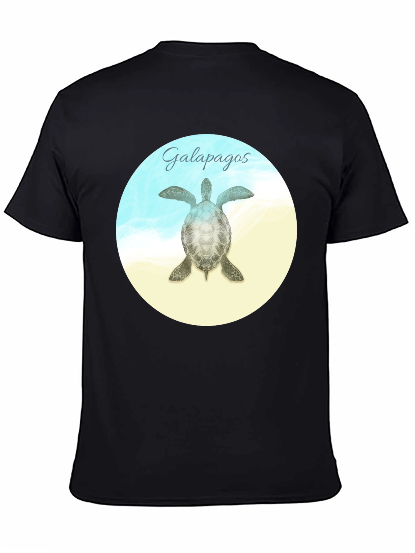 Galapagos Turtle Graphic T-Shirt
