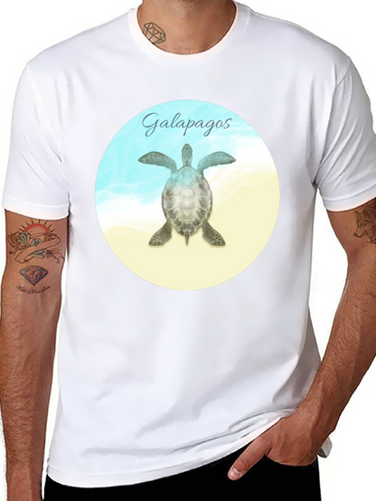 Galapagos Turtle Graphic T-Shirt