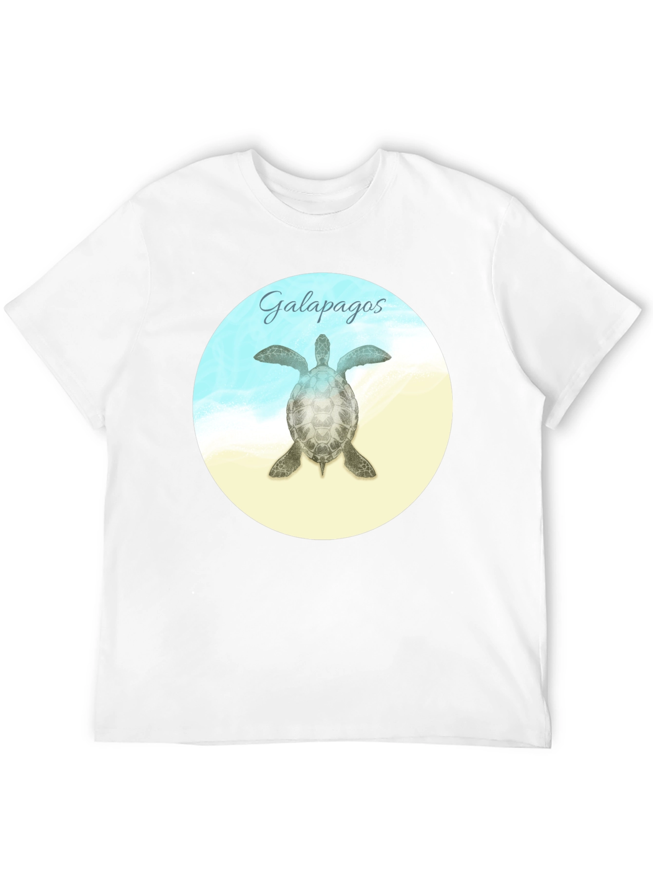 Galapagos Turtle Graphic T-Shirt