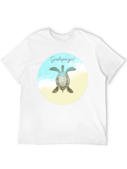 Galapagos Turtle Graphic T-Shirt
