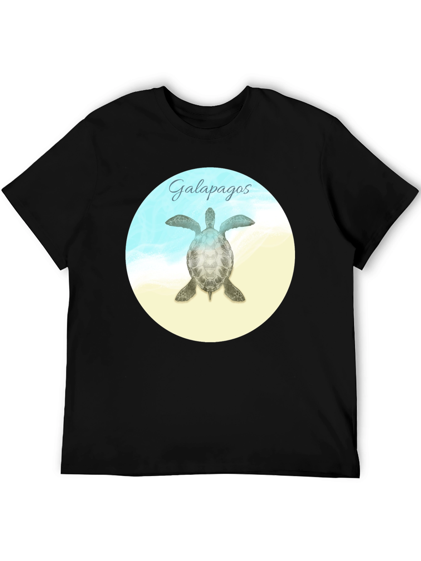 Galapagos Turtle Graphic T-Shirt