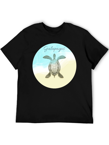 Galapagos Turtle Graphic T-Shirt