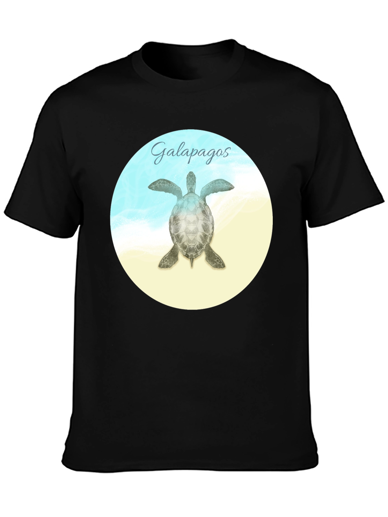 Galapagos Turtle Graphic T-Shirt