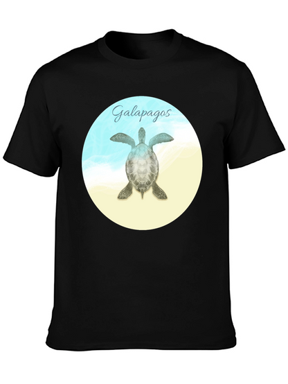 Galapagos Turtle Graphic T-Shirt