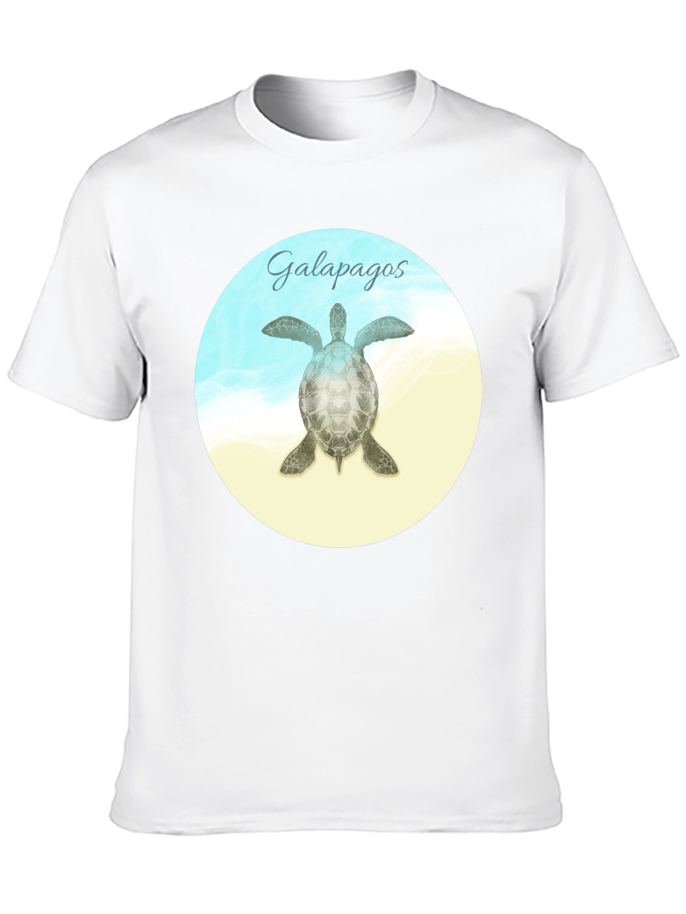 Galapagos Turtle Graphic T-Shirt