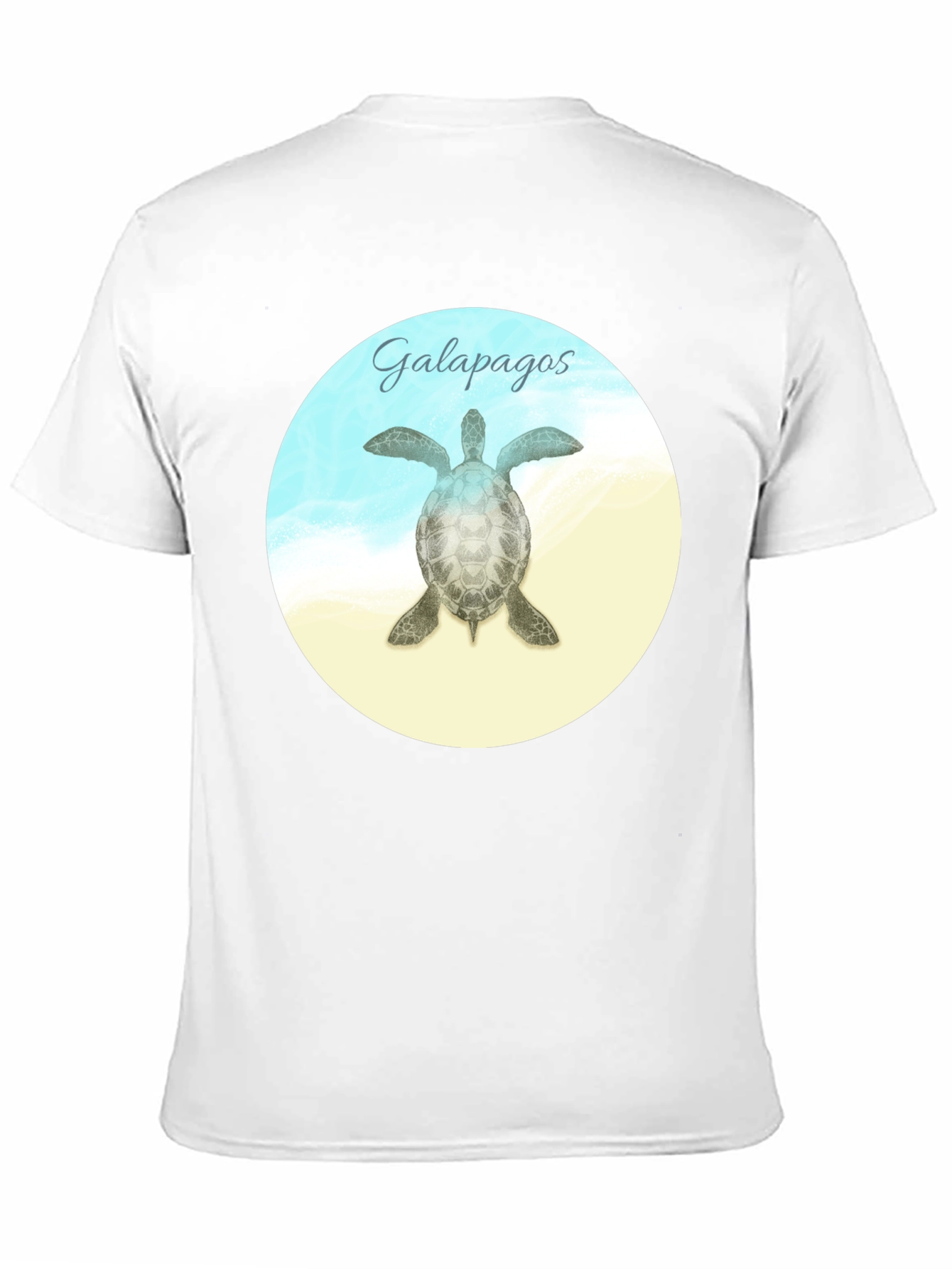 Galapagos Turtle Graphic T-Shirt