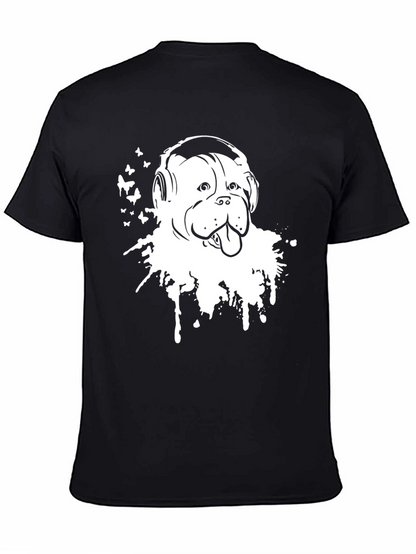 Dog DJ Graphic T-Shirt