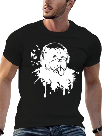 Dog DJ Graphic T-Shirt