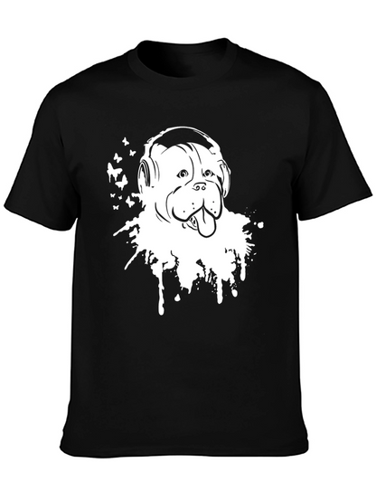 Dog DJ Graphic T-Shirt