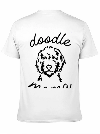 Doodle Mama Black T-Shirt - Dog Lover Tee