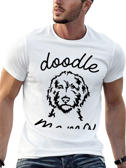 Doodle Mama Black T-Shirt - Dog Lover Tee