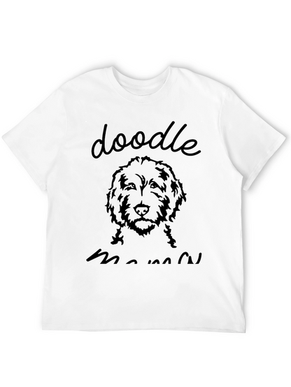 Doodle Mama Black T-Shirt - Dog Lover Tee
