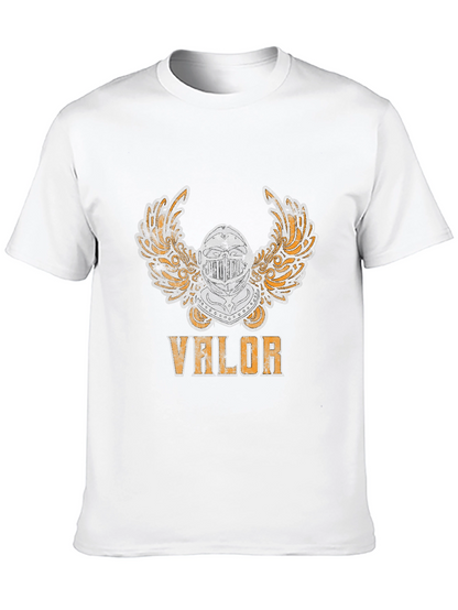 Valor Knight Helmet Graphic Tee
