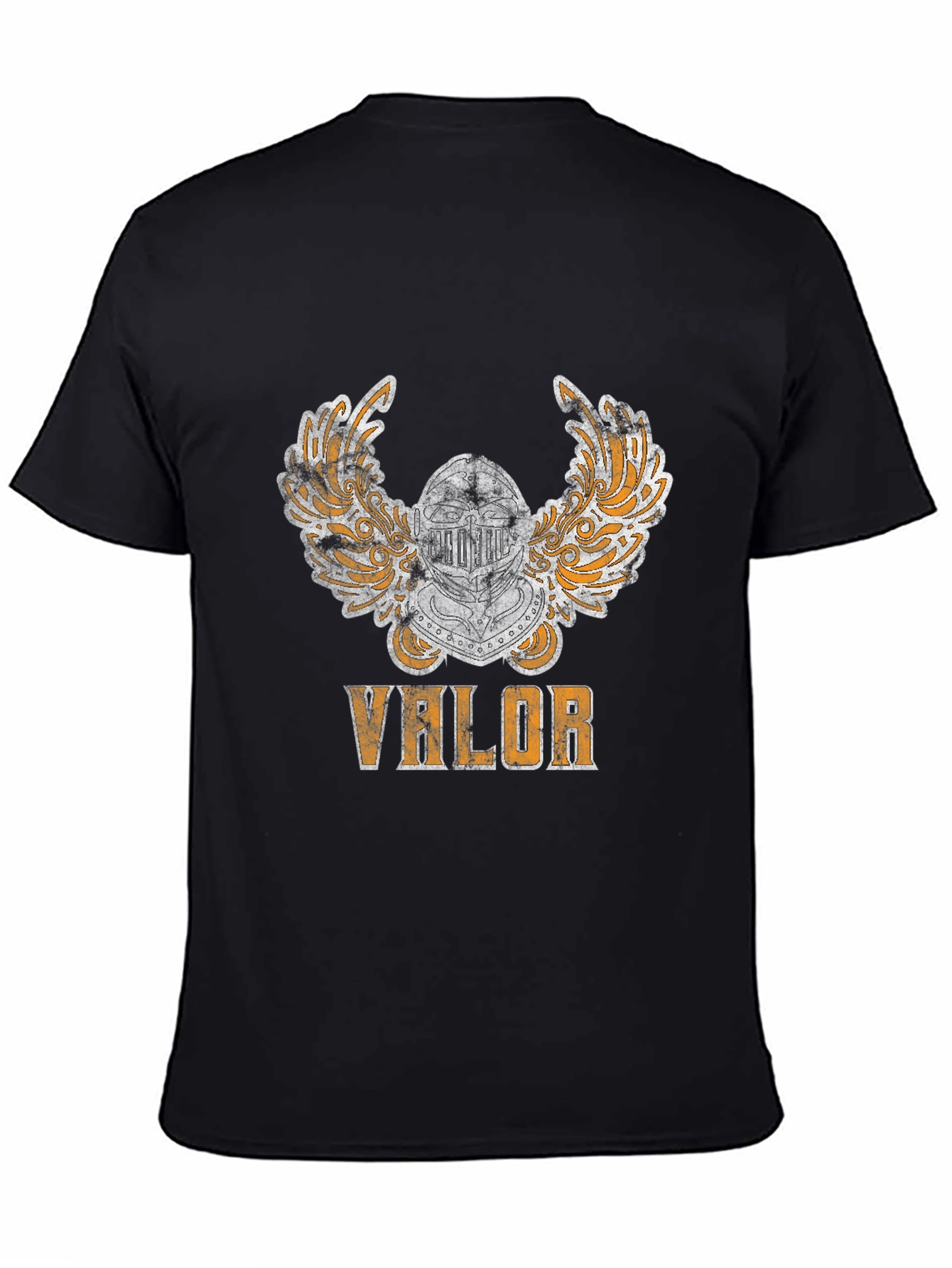 Valor Knight Helmet Graphic Tee