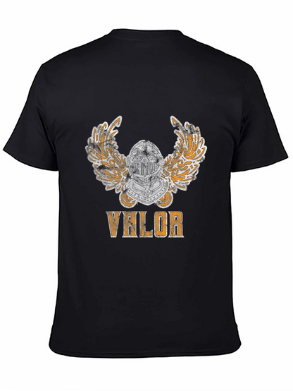 Valor Knight Helmet Graphic Tee