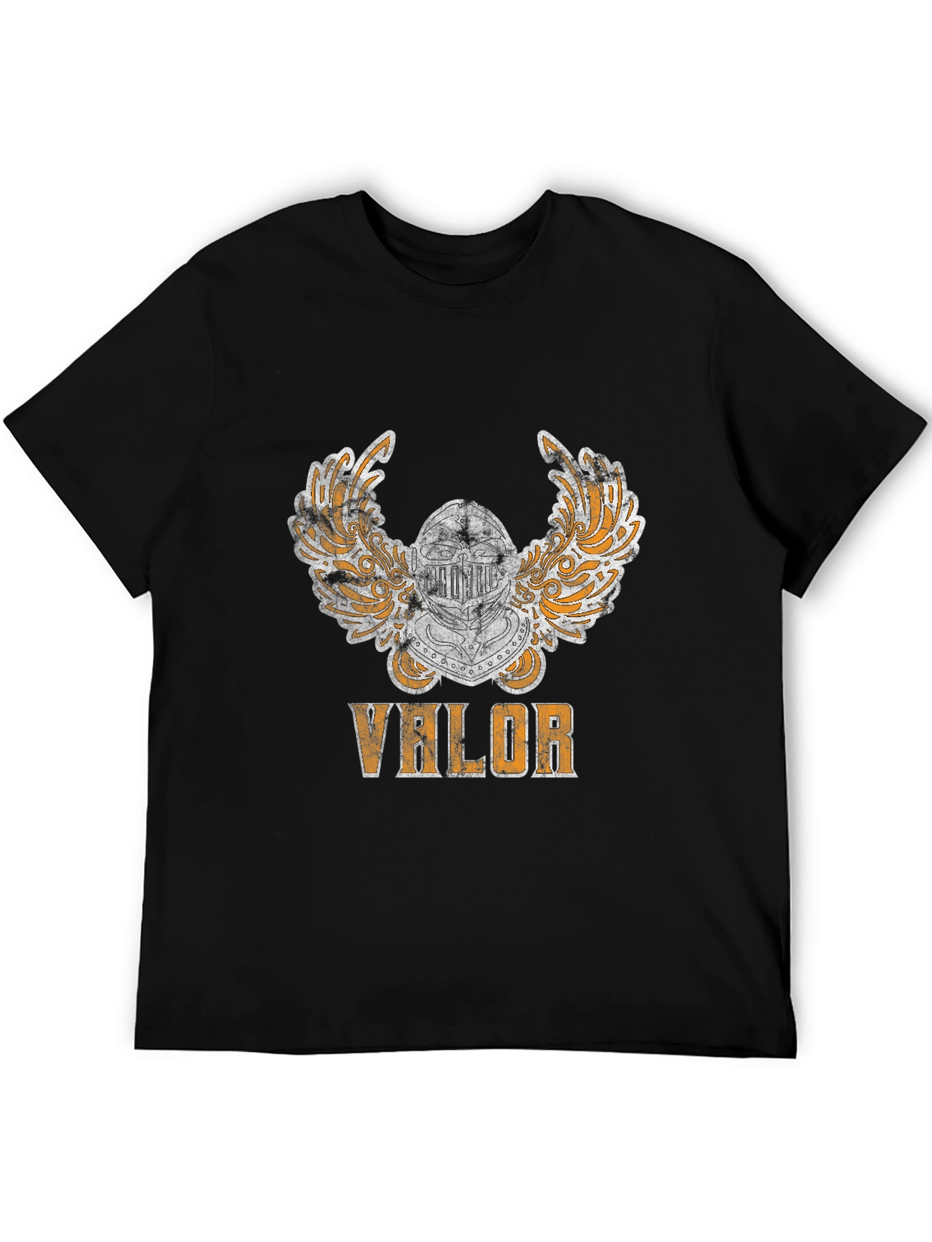 Valor Knight Helmet Graphic Tee