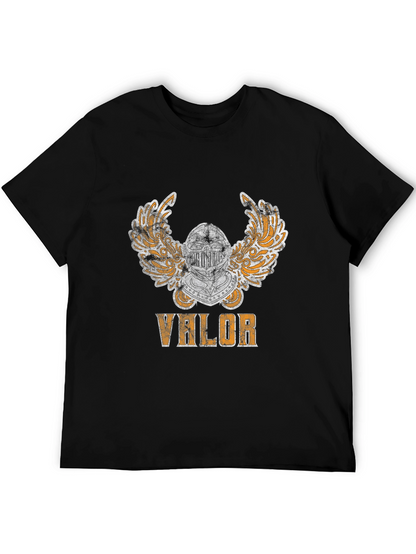 Valor Knight Helmet Graphic Tee