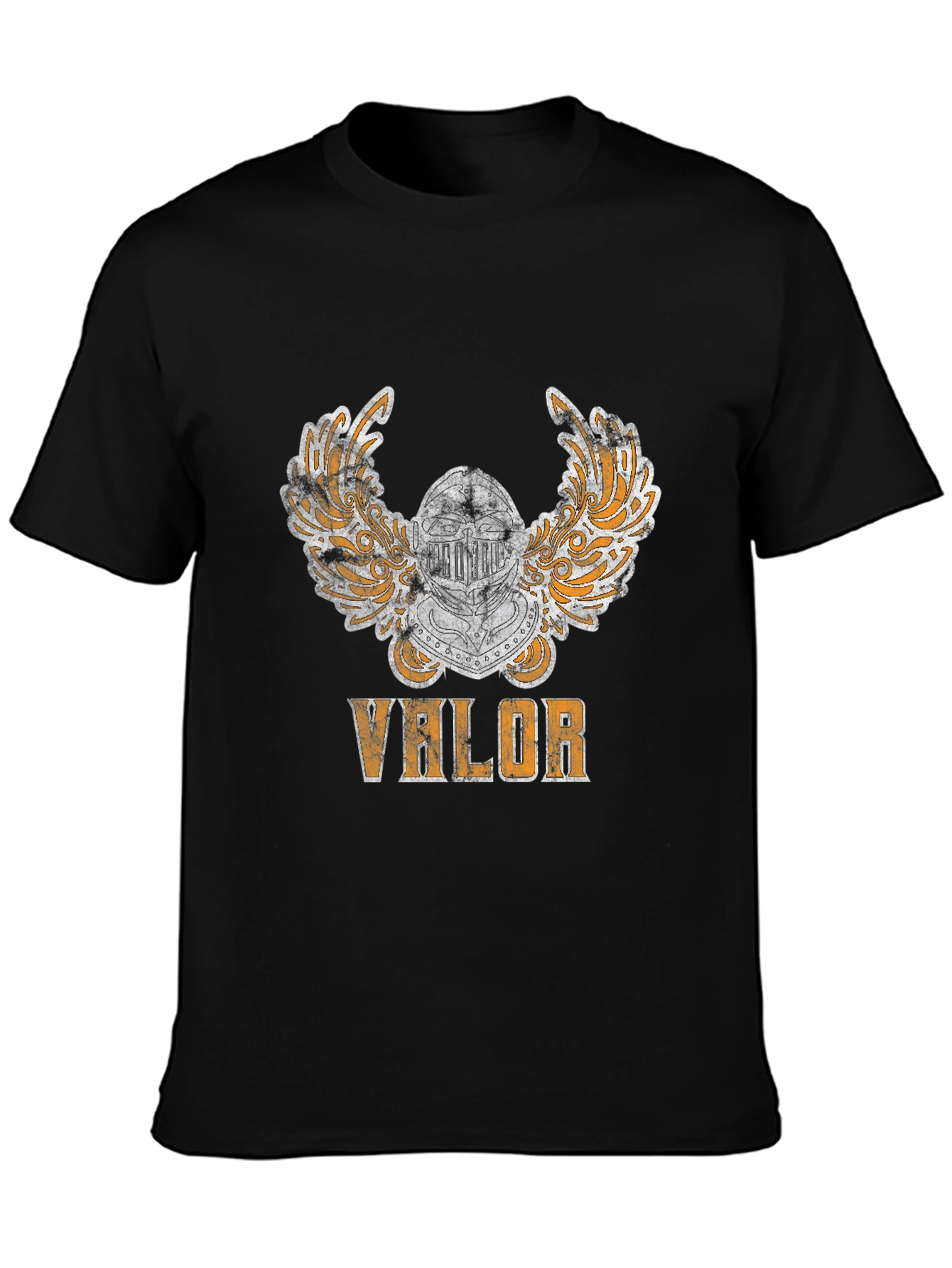 Valor Knight Helmet Graphic Tee
