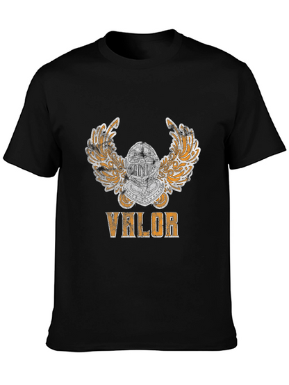 Valor Knight Helmet Graphic Tee