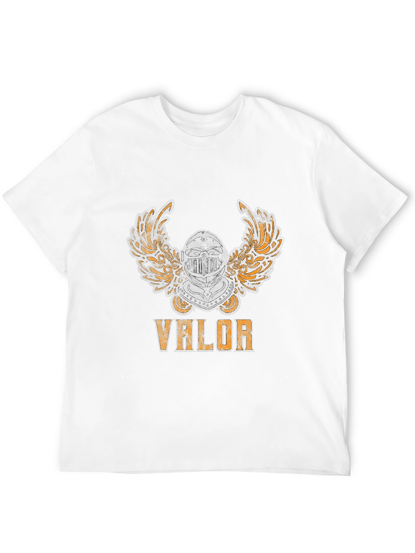 Valor Knight Helmet Graphic Tee