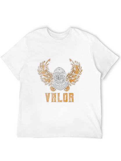 Valor Knight Helmet Graphic Tee