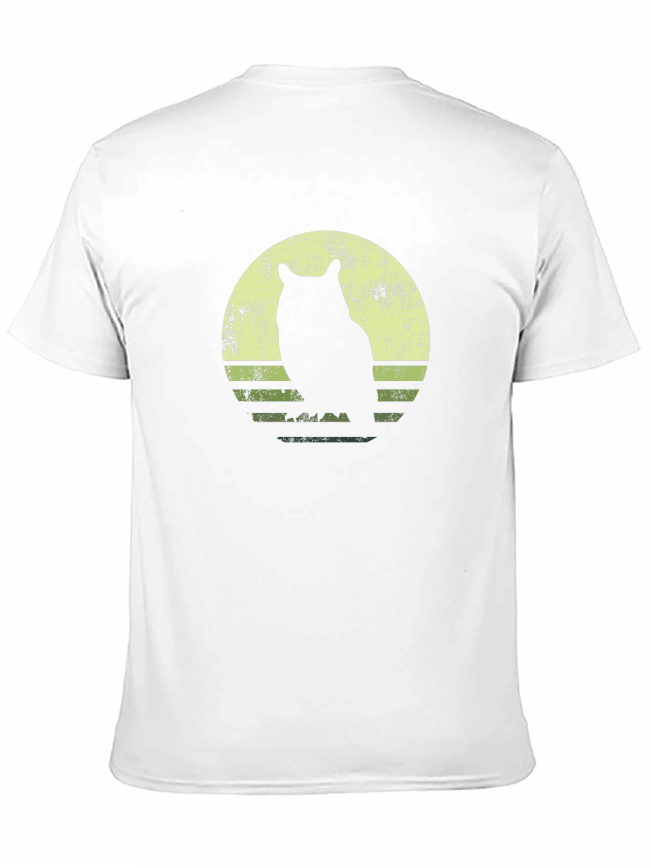Owl Silhouette Graphic T-Shirt