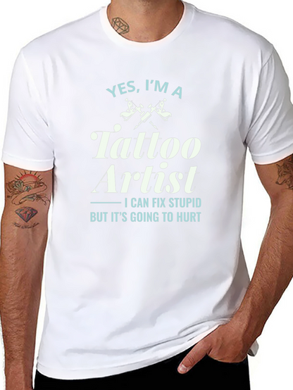 Tattoo Artist Graphic Tee - Funny Tattoo Lover Shirt