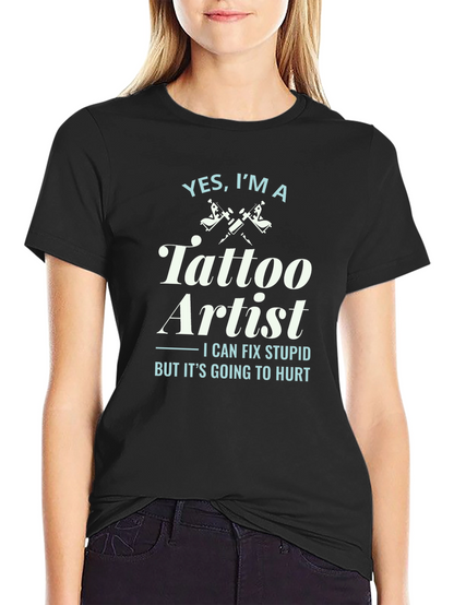 Tattoo Artist Graphic Tee - Funny Tattoo Lover Shirt