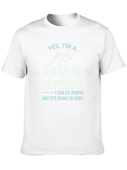 Tattoo Artist Graphic Tee - Funny Tattoo Lover Shirt