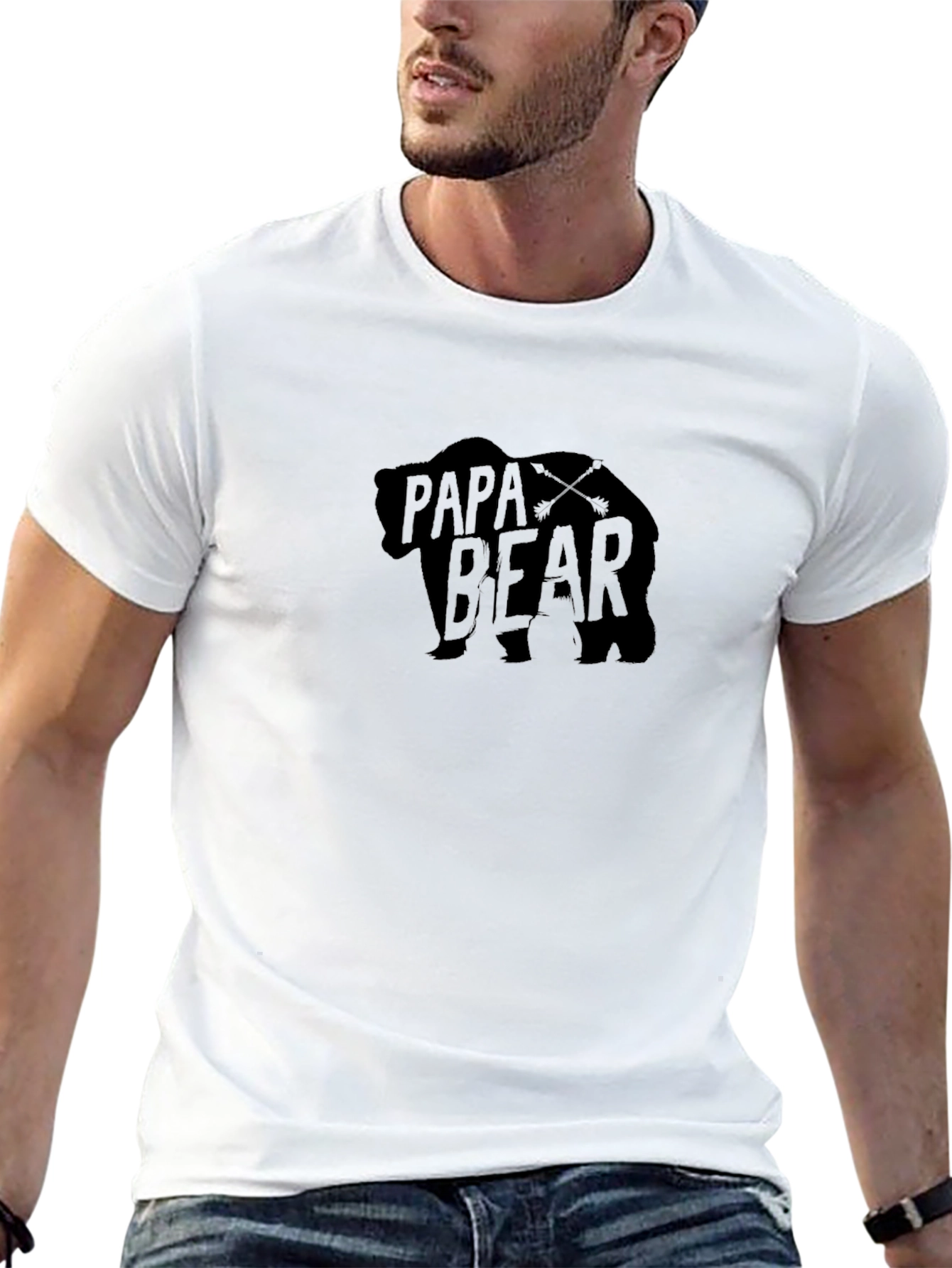 Papa Bear T-Shirt - Perfect for Dad!