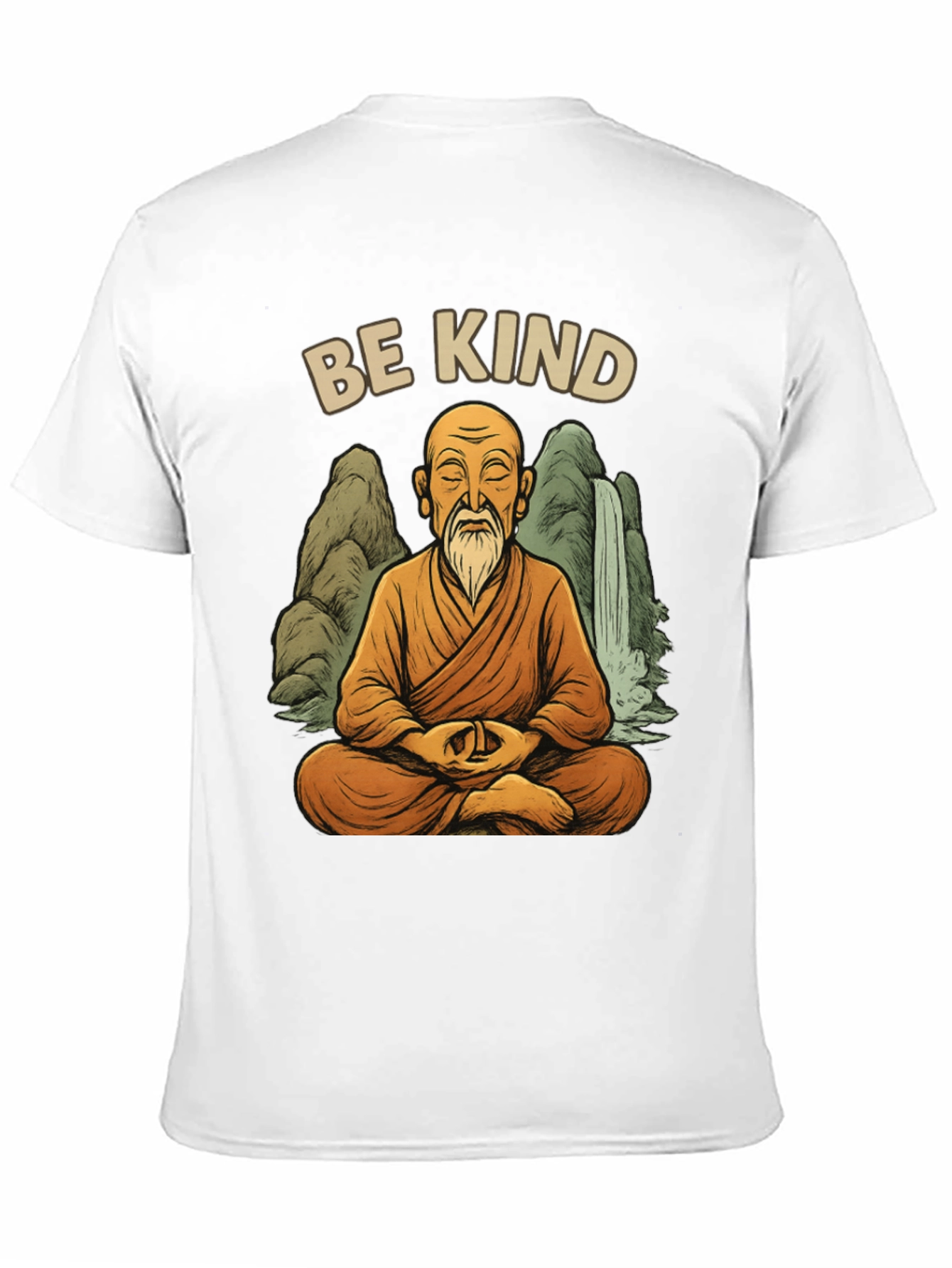 Be Kind Zen Monk T-Shirt