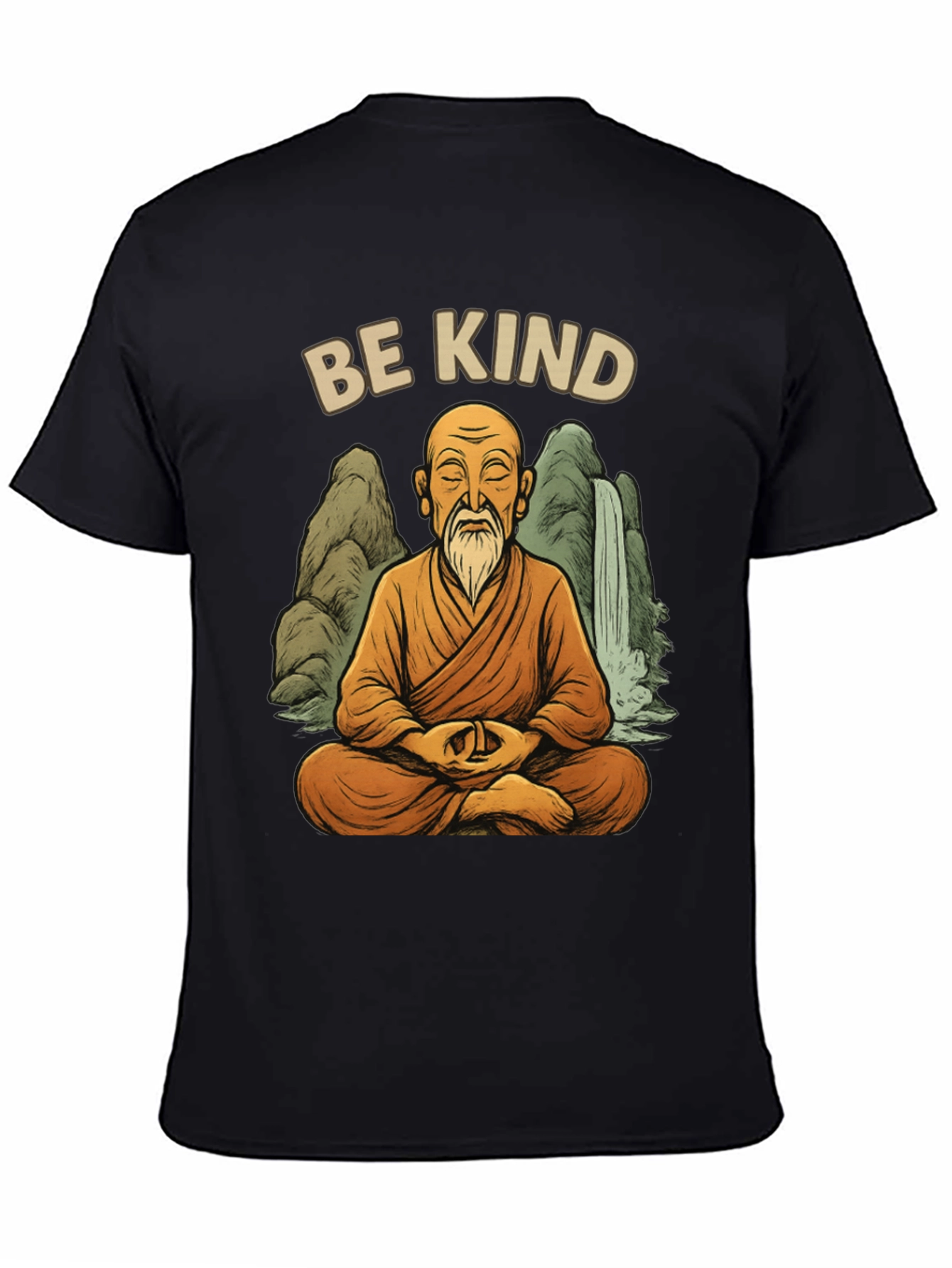 Be Kind Zen Monk T-Shirt