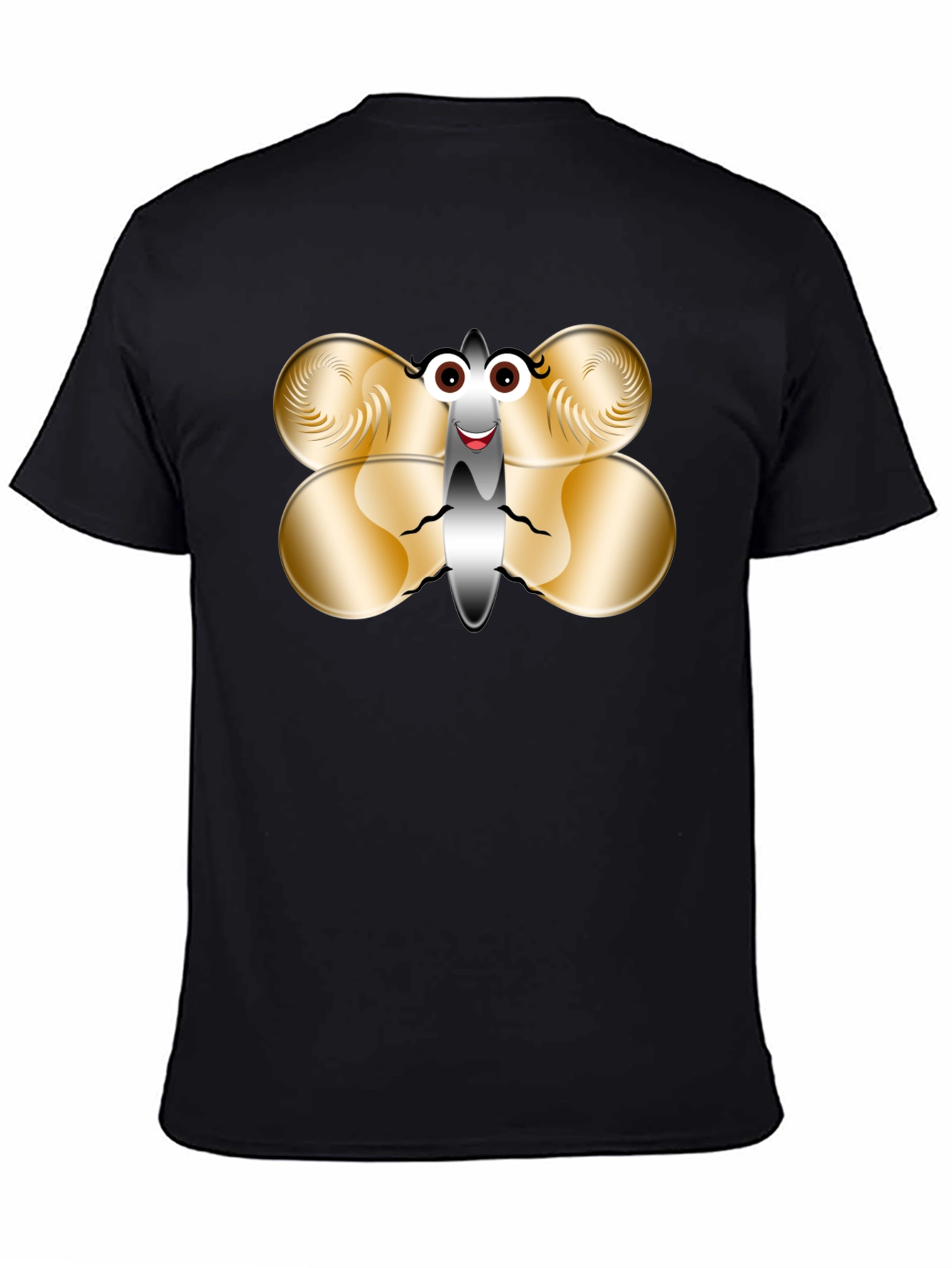Funny Butterfly Graphic T-Shirt