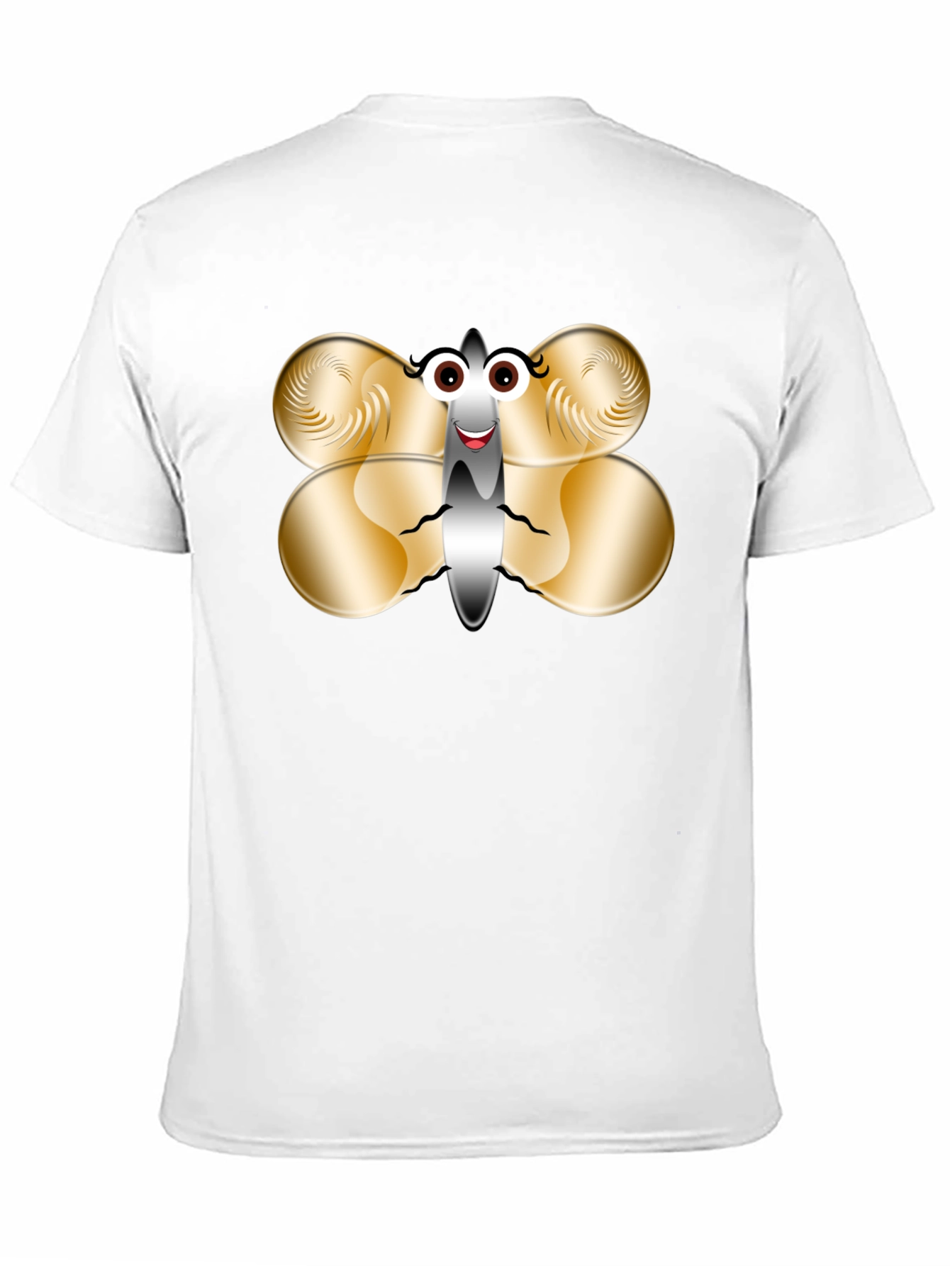 Funny Butterfly Graphic T-Shirt