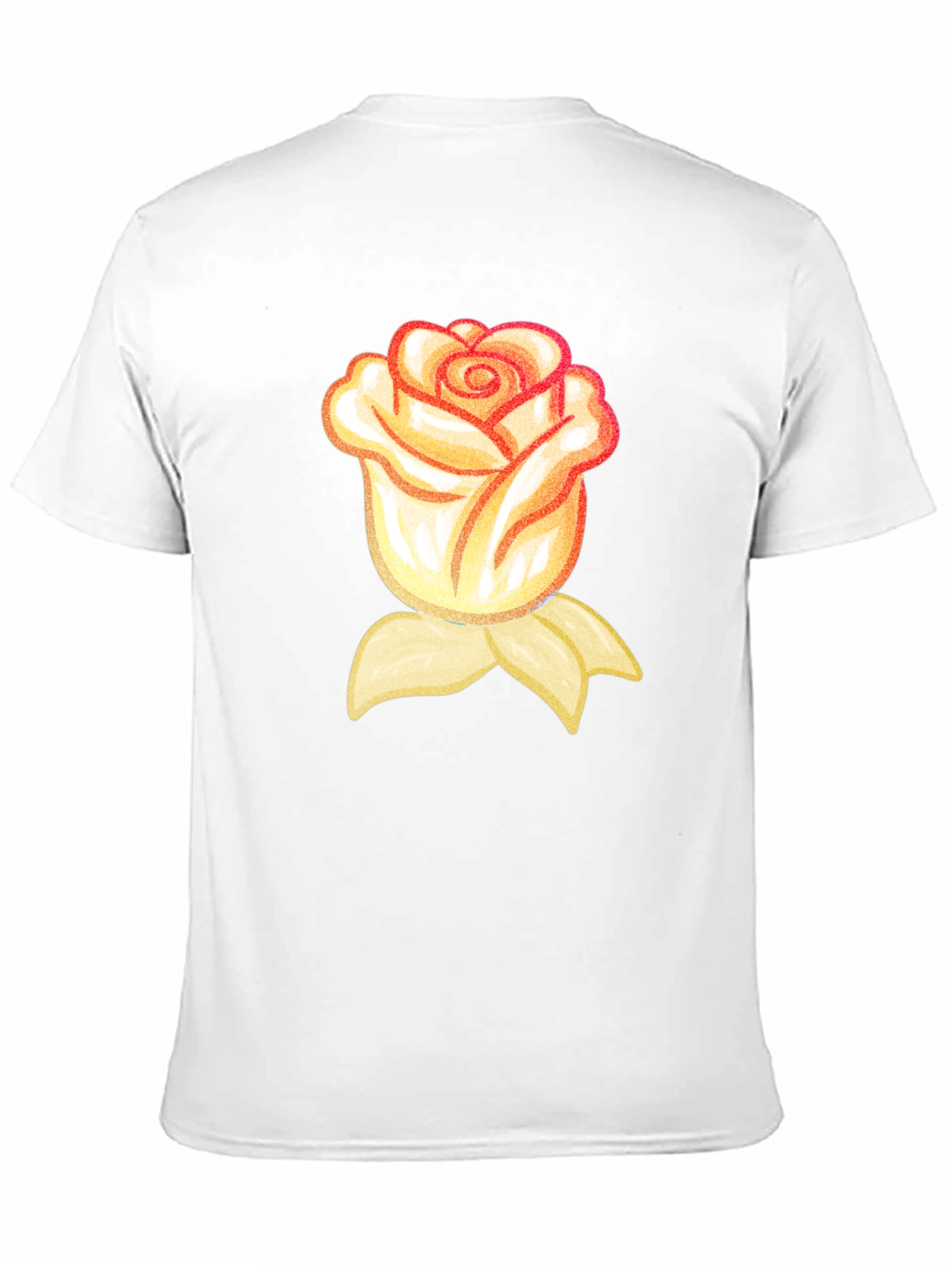 Rose Graphic T-Shirt - Black