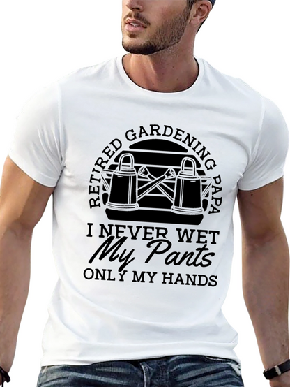 Retired Gardening Papa T-Shirt