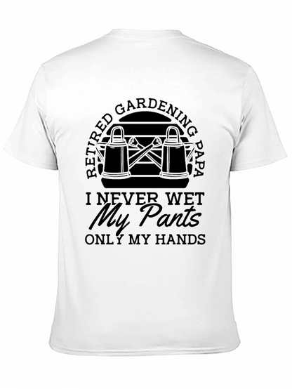 Retired Gardening Papa T-Shirt