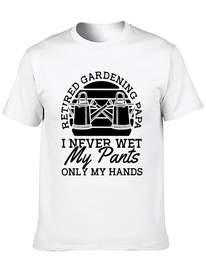 Retired Gardening Papa T-Shirt