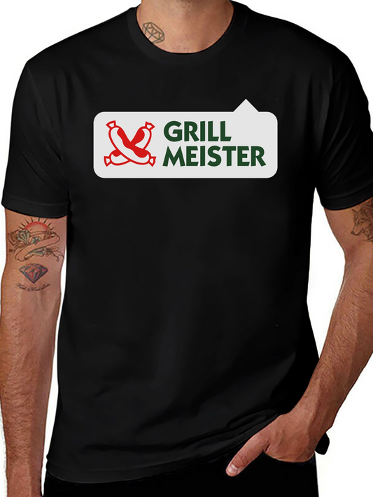 Grill Meister Graphic T-Shirt - BBQ Master Tee