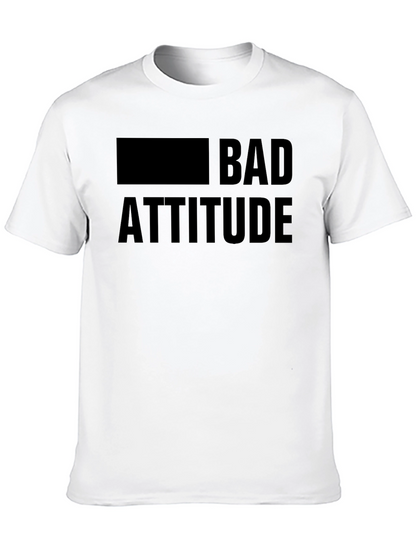 Bad Attitude Graphic T-Shirt - Bold & Edgy Design