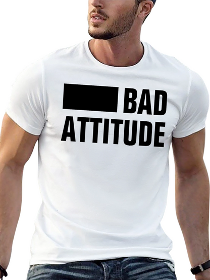 Bad Attitude Graphic T-Shirt - Bold & Edgy Design