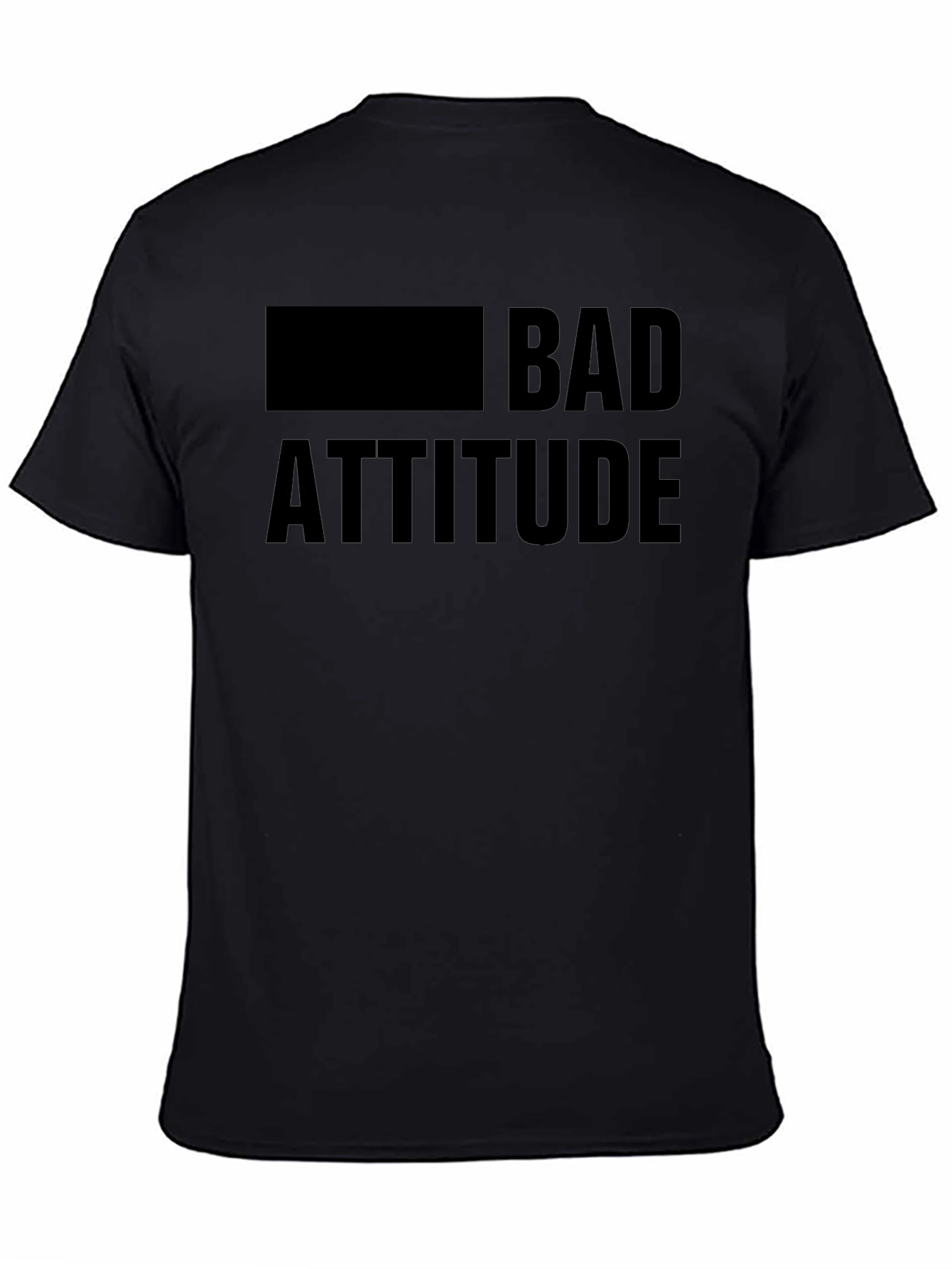 Bad Attitude Graphic T-Shirt - Bold & Edgy Design