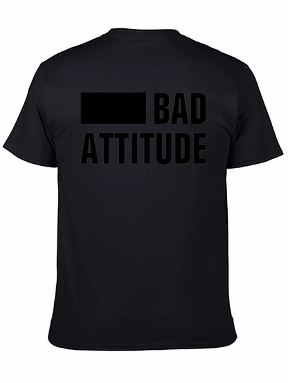 Bad Attitude Graphic T-Shirt - Bold & Edgy Design