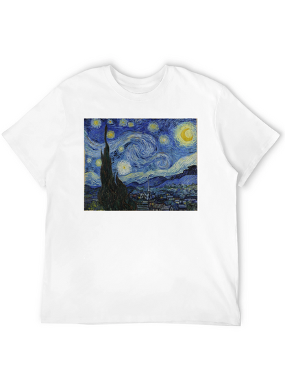 Starry Night Graphic Tee - Art Inspired T-Shirt