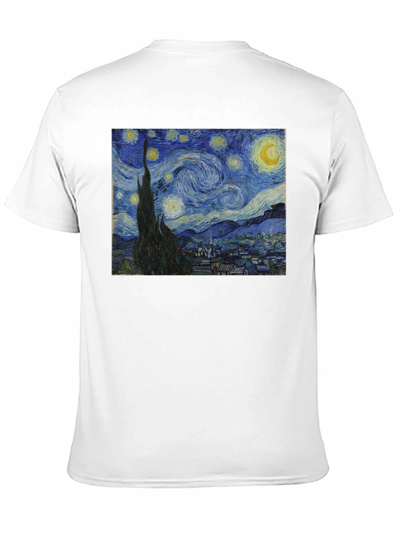 Starry Night Graphic Tee - Art Inspired T-Shirt