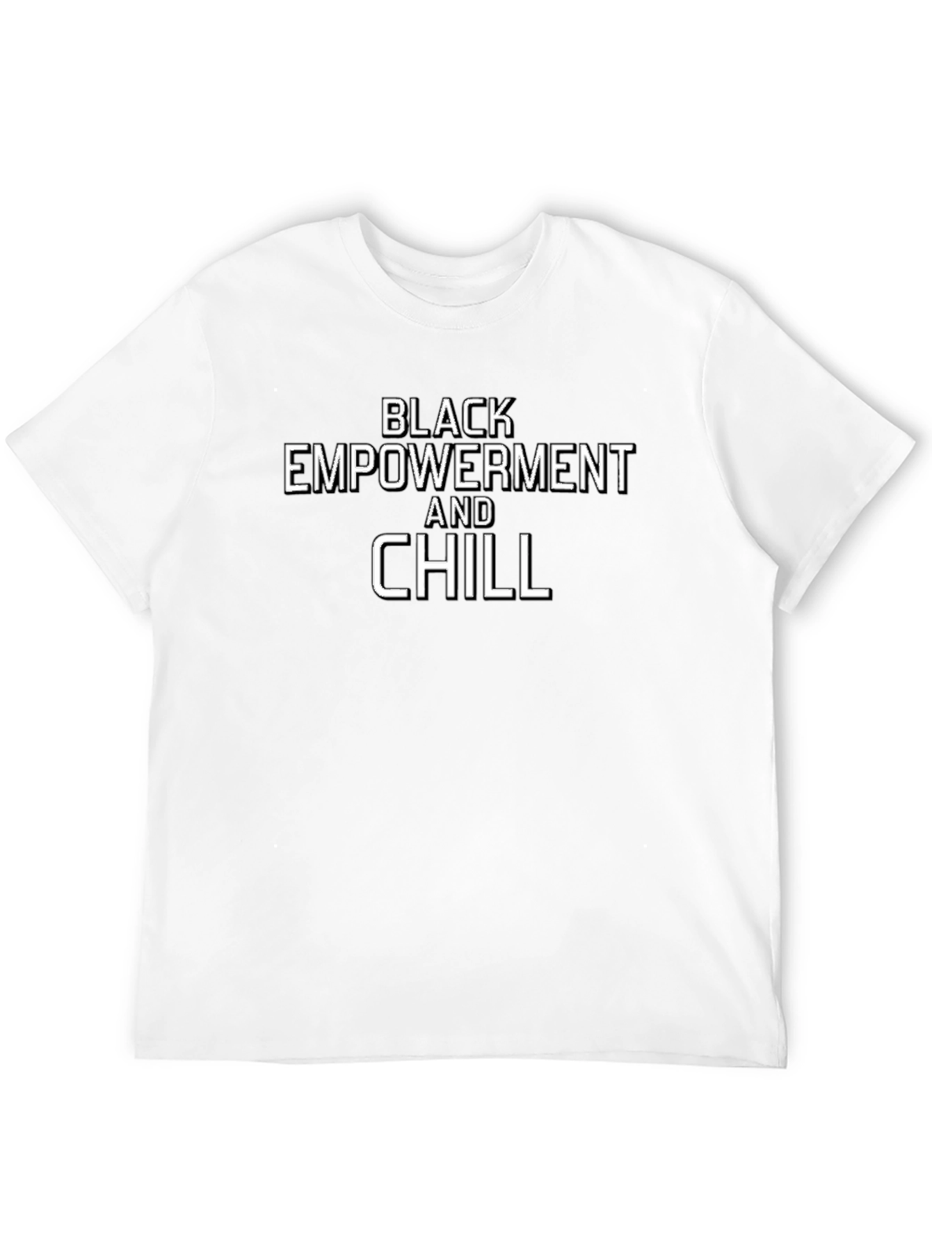 Black Empowerment & Chill Graphic T-Shirt